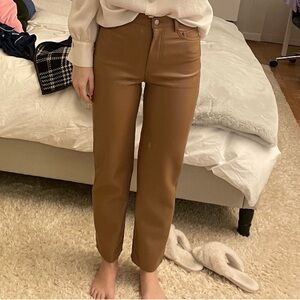 Aritzia Leather Pants